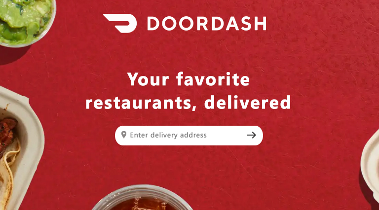 Doordash - Food delivery app