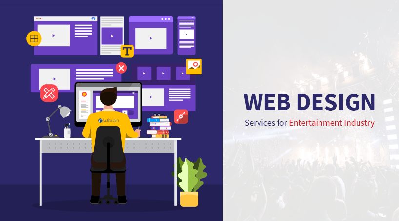 Acquire Effective Web Design Services for Entertainment Industry