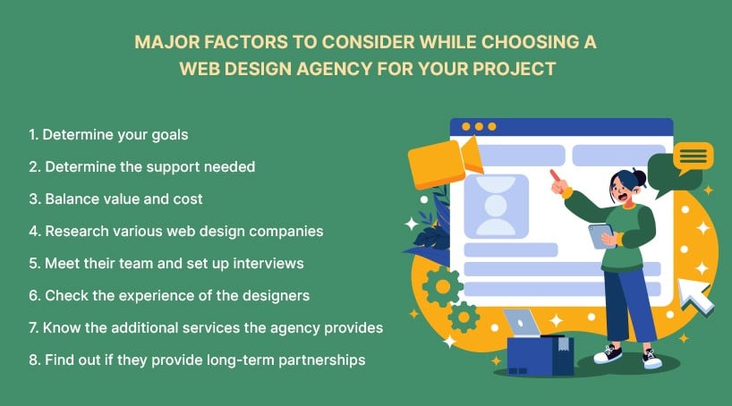 2 Major Factors To Consider While Choosing A Web Design Agency For Your Project