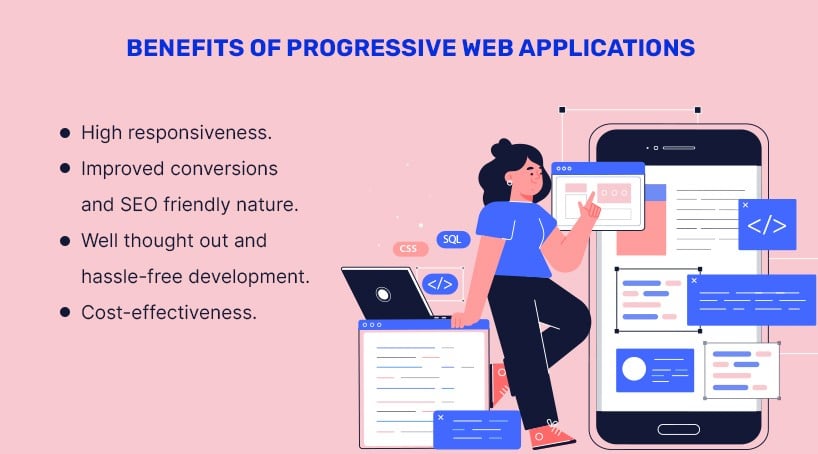 Benefits of Progressive Web Applications