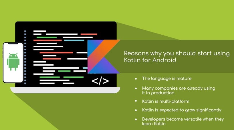 Reasons why you should start using Kotlin for Android