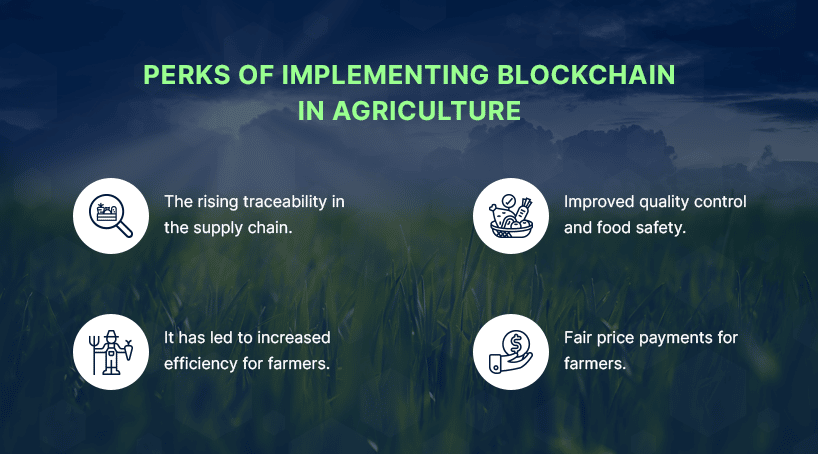Perks of Implementing Blockchain in Agriculture