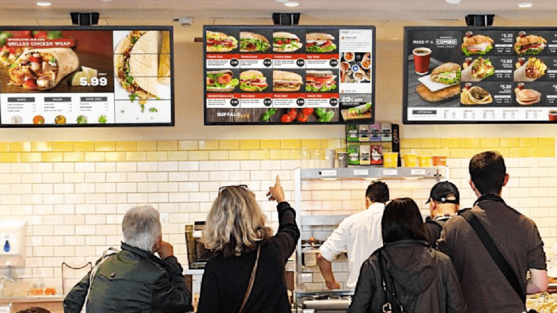Menu Boards Of Campus Cafes Stores