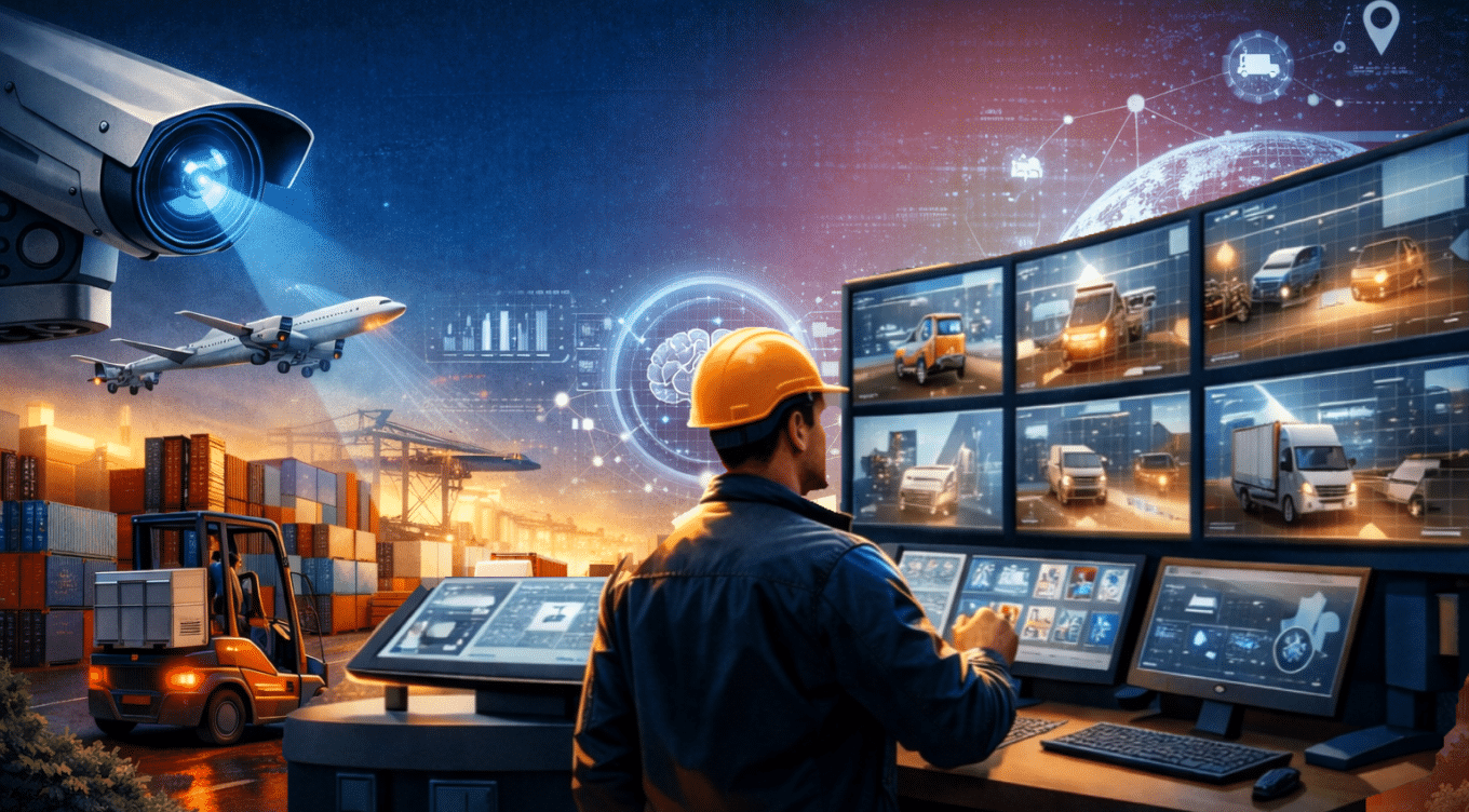 AI video analytics for supply chains